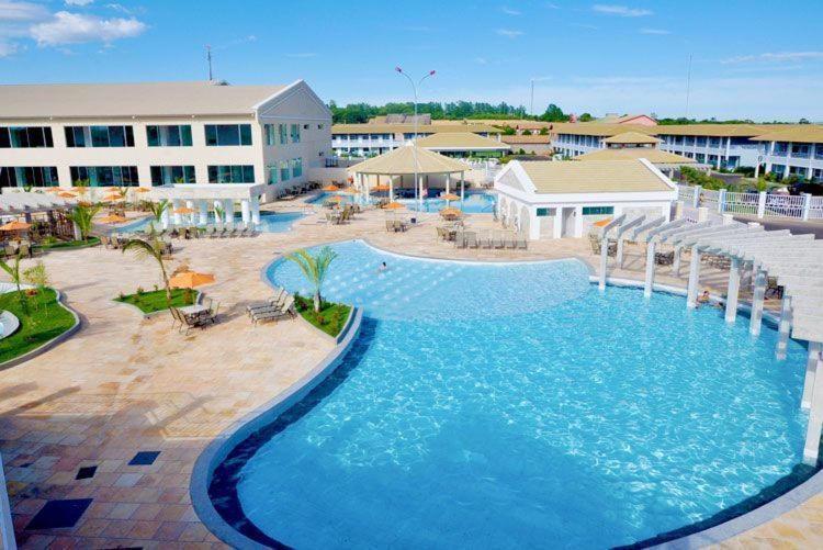 Apartamento Thermas Lacqua Diroma Com Piscina De Ondas Gratis 24horas *